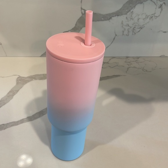 Simple Modern - SWEET TAFFY (pink+blue) - 40 oz Trek Tumbler with Handle - NWT! - Picture 5 of 7
